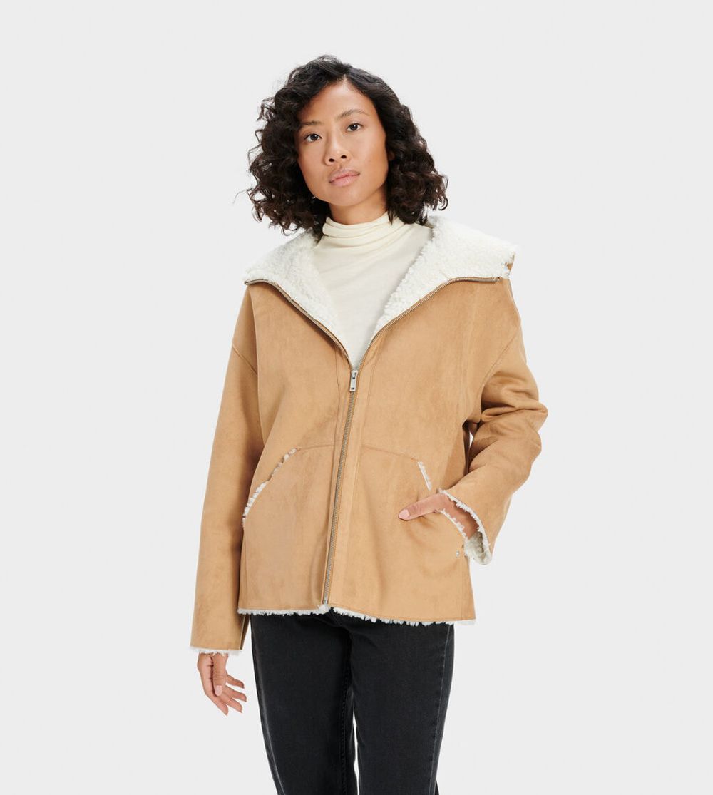 Ugg Hoodie Canada - Ugg Women's Jody Faux Shearling Beige